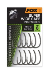 10ks - Háčiky Fox Super Wide Gape (Inturned Eye)