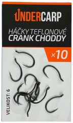 10ks - Háčky teflonové UnderCarp CRANK CHODDY