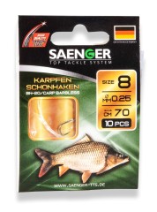 10ks - Hotový Náväzec Saenger na Kapry Karpfen Schonhaken 10ks - Hotový Náväzec Saenger na Kapry Karpfen Schonhaken
