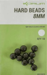10ks - Korálky Korum 8mm Hard Beads