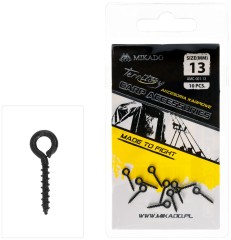 10ks - Kovový Vrut Mikado Na Boilies Velikost 13mm
