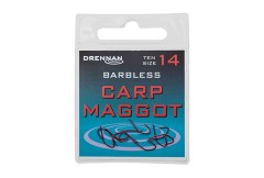 10ks - Kuke bez Očice Drennan Carp Maggot Bez Očice