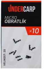 10ks - Mikro obratlík UnderCarp vel. 20