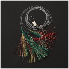 10ks Morský náväzec DAM Searig 3 Mackrel Mixed Sparkel 2/0 10ks Morský náväzec DAM Searig 3 Mackrel Mixed Sparkel 2/0