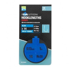10ks - Návazec Preston Revalution N-20 Hooklengths