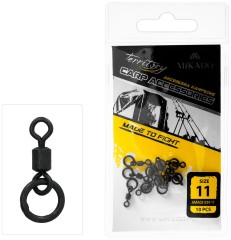 10ks - Obratlík Rolling S Krúžkom Mikado Veľ. 11