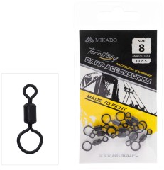 10ks - Obratlík Rolling S Velkým Okem Mikado Vel. 8