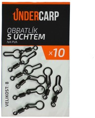 10ks - Obrtalj s ušicom za PVA UnderCarp 10ks - Obrtalj s ušicom za PVA UnderCarp