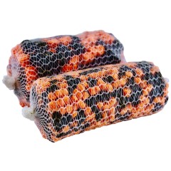 10ks PVA Čarapa LK Baits Pellets Duo X-Tra Sea Food/Compot NHDC 2mm 25x50mm