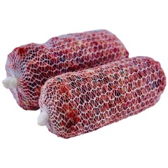 10ks PVA Čarapa LK Baits PVA Samljeveni Boilies Divlja Jagoda 32x50mm