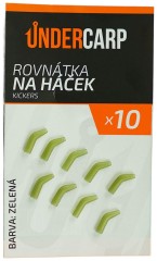 10ks - Rovnátko na Háčik UnderCarp Kickers zelené 10ks - Rovnátko na Háčik UnderCarp Kickers zelené