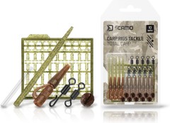 10ks - Set Kaprářských Montáží Delphin sCAMO Total CARP