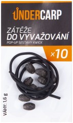 10ks - Težine za balansiranje POP-UP setova UnderCarp Kwick Težina 1,6gr 10ks - Težine za balansiranje POP-UP setova UnderCarp Kwick Težina 1,6gr