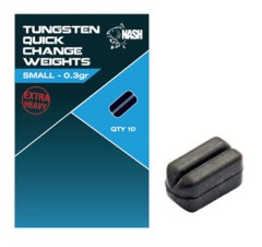 10ks - Tungstenová Záťaž Nash Tungsten Quick Change Weights 10ks - Tungstenová Záťaž Nash Tungsten Quick Change Weights