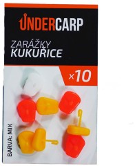 10ks Zarážky UnderCarp Kukuřice mix