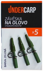 10ks - Závěsky UnderCarp Safety Lead Clip vysokopevnostní zelená 10ks - Závěsky UnderCarp Safety Lead Clip vysokopevnostní zelená