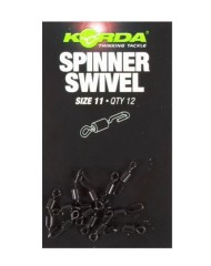 12ks - Korda Spinner Swiveli Velikost 11