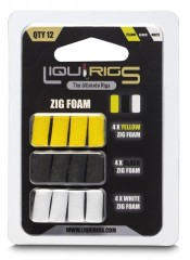 12ks - Plovoucí Pěna Liquirigs Zig Foam 12ks - Plovoucí Pěna Liquirigs Zig Foam