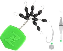 12ks - Zarážky Zfish Feeder Oval Stopper