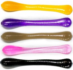 14ks - Gumena Mamac Revol Baits Longi 45mm Škamp 14ks - Gumena Mamac Revol Baits Longi 45mm Škamp