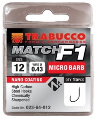 15 kom - Udice Trabucco F1 Match Micro Barb