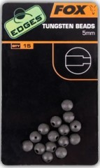 15ks - Perle Fox Edges Tungsten 5mm