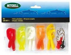 15ks - Súprava Jigov Mitchell JIG KIT 2006 15ks - Súprava Jigov Mitchell JIG KIT 2006