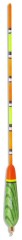 1kom - Plovak Saenger Multicolor Distance Waggler
