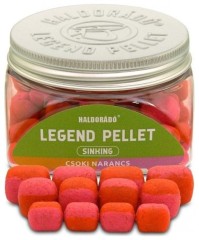 1ks - Pelety Haldorádó Legend Pellet Sinking 8/12/16mm Čokoládový pomeranč