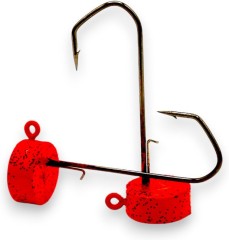 2 kom - Jigova glava Fishmachine Flathead