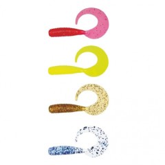 20 kom - Gumena Mamac Konger Troker Twister B 3,5cm