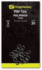 20 kom - Kroužek RidgeMonkey Rig Ring XS