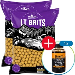 20kg - Boilies LT Baits Fine Pineapple - Ananas 24mm + Booster BESPLATNO