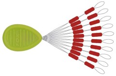 20kom - Stoperi Rage Predator Float Stops - Red