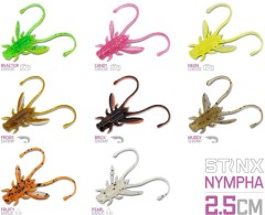 20ks - Gumena Mamac Delphin B! Stinx NYMPHA 2,5cm