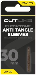 20ks - Převlek Proti Zamotání Avid Carp Outline FleckTone Anti-Tangle Sleeve - 30mm