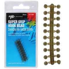 20ks - Zarážky Giants Fishing Super Grip Hook Bead