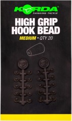 20ks - Zarážky Korda High Grip Hook Bead