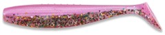 24ks - Gumena mamac Iron Claw Just Shad 10cm Multi Glitter Pink