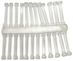 24ks - Silikonske zastoje Anaconda Boilie Snowman Stops