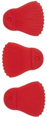 25kom - Imitacija peraje Rage Predator Bait Fins Crvena