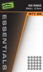 25ks - Krúžky Fox Edges Rig Rings 25ks - Krúžky Fox Edges Rig Rings