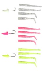 25ks - Set Gumových Nástrah Savage Gear LRF Mini Sandeel Kit