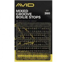 260 kom - Zastavice Avid Carp Outline Mixed Groove Boilie Stops
