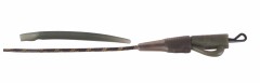 2kom - Kopča za Olovo s Bužirom Anaconda Safety Lead Clip Green