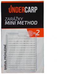 2kom - Stoperi UnderCarp Mini Method prozirni