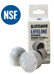 2ks - Aktivní Uhlíkové Filtry Lifesaver Replacement Activated Carbon Filtres