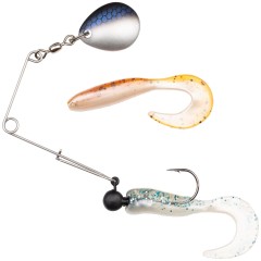 2ks Blyskáč Berkley URBN Micro Spinnerbait 2g Blue Minnow