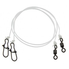 2ks - Fluorokarbonový Návazec na Dravce Mistrall 0,50mm/15kg 2ks - Fluorokarbonový Návazec na Dravce Mistrall 0,50mm/15kg