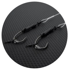 2ks - Hotový Náväzec Gemini Tidy Ronnie Rig 30lb 2ks - Hotový Náväzec Gemini Tidy Ronnie Rig 30lb